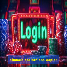 simbolo corinthians copiar